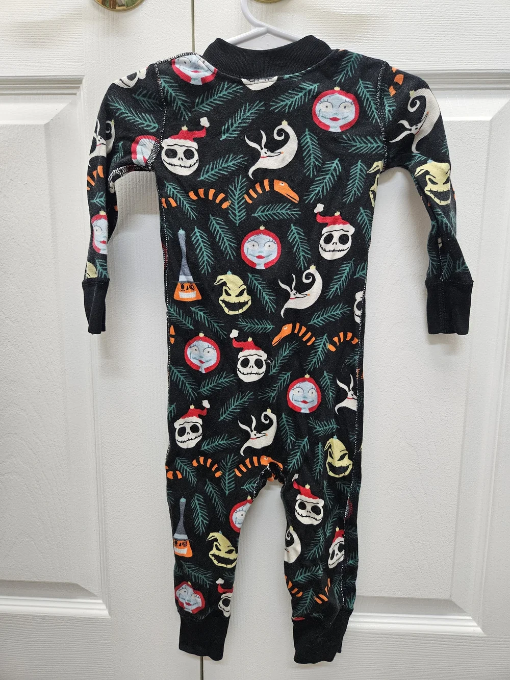 Baby Disney Tim Burton's The Nightmare Before Christmas 2-Way Zip Sleeper 18-24m